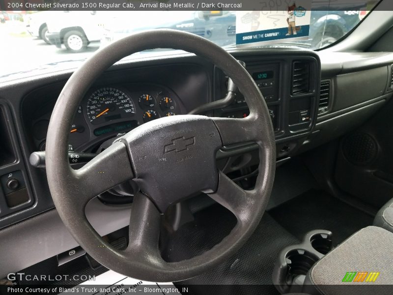 Arrival Blue Metallic / Dark Charcoal 2004 Chevrolet Silverado 1500 Regular Cab