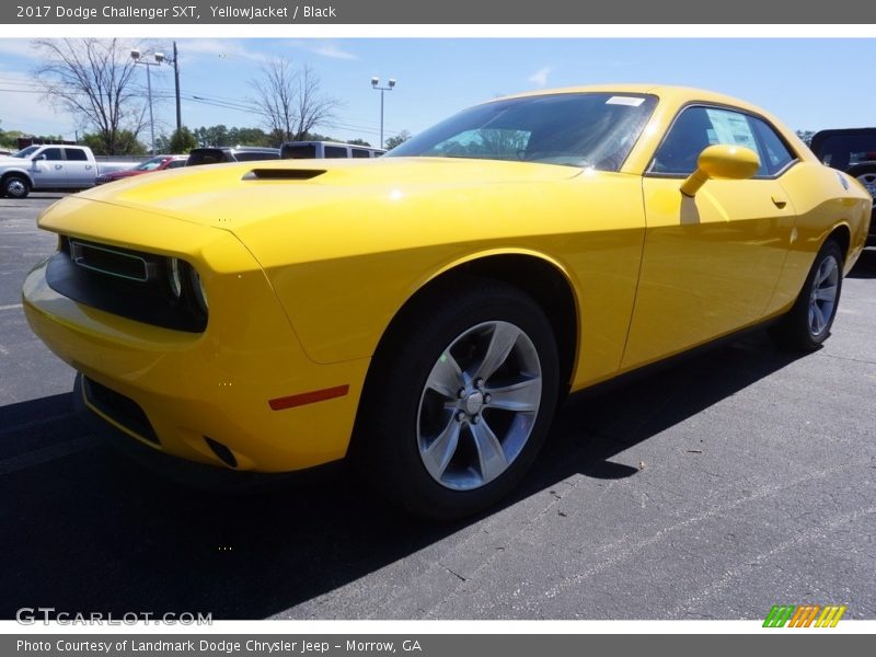 YellowJacket / Black 2017 Dodge Challenger SXT