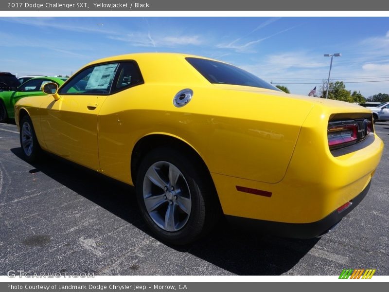 YellowJacket / Black 2017 Dodge Challenger SXT