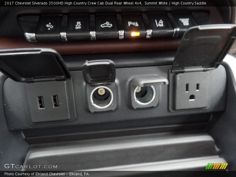 Summit White / High Country Saddle 2017 Chevrolet Silverado 3500HD High Country Crew Cab Dual Rear Wheel 4x4