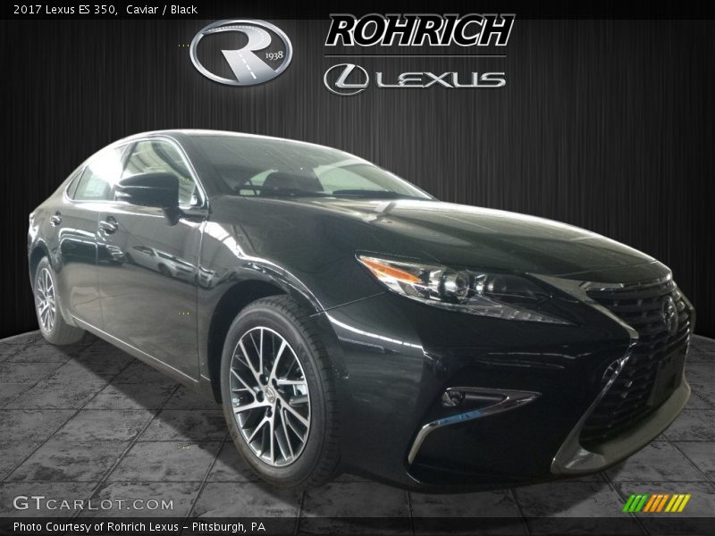 Caviar / Black 2017 Lexus ES 350