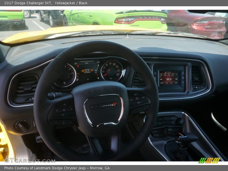 YellowJacket / Black 2017 Dodge Challenger SXT