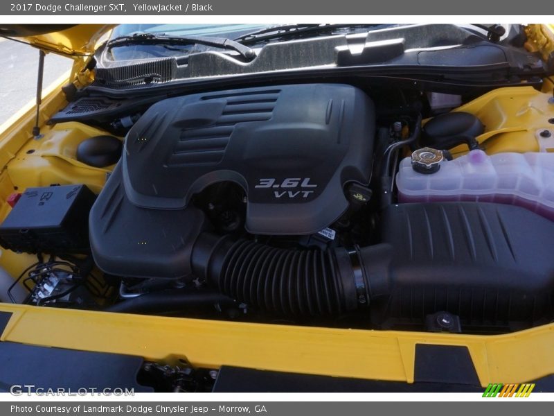 YellowJacket / Black 2017 Dodge Challenger SXT
