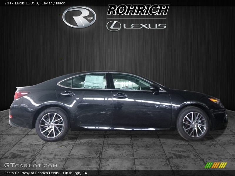 Caviar / Black 2017 Lexus ES 350