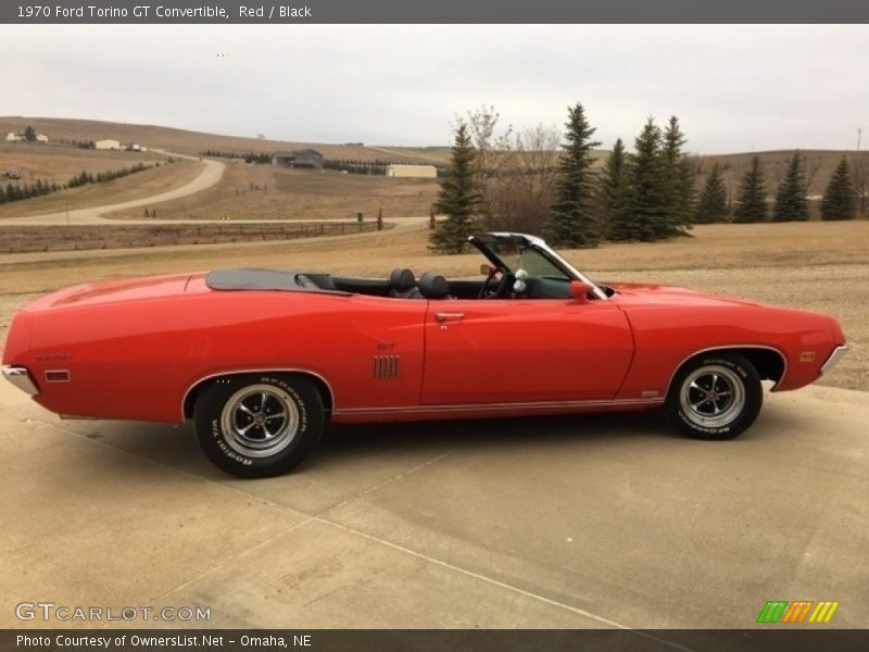  1970 Torino GT Convertible Red