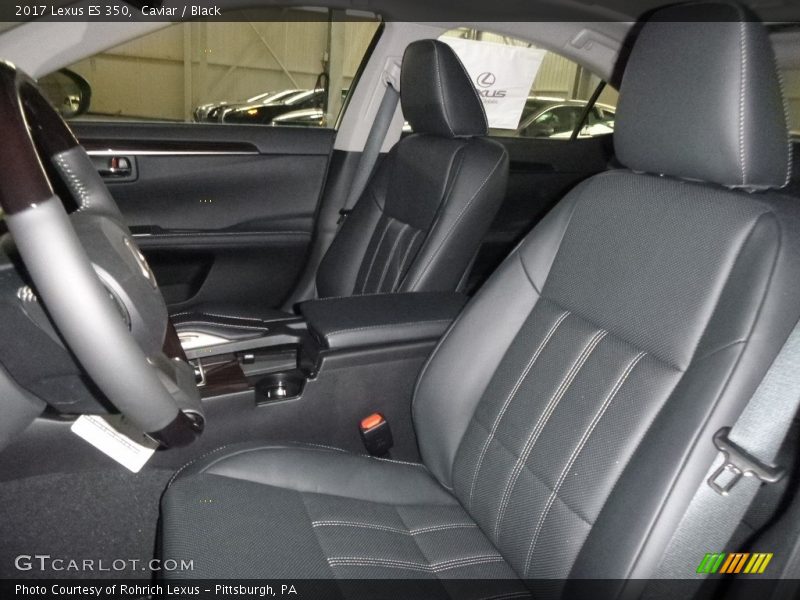 Caviar / Black 2017 Lexus ES 350