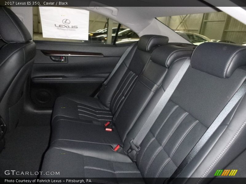 Caviar / Black 2017 Lexus ES 350