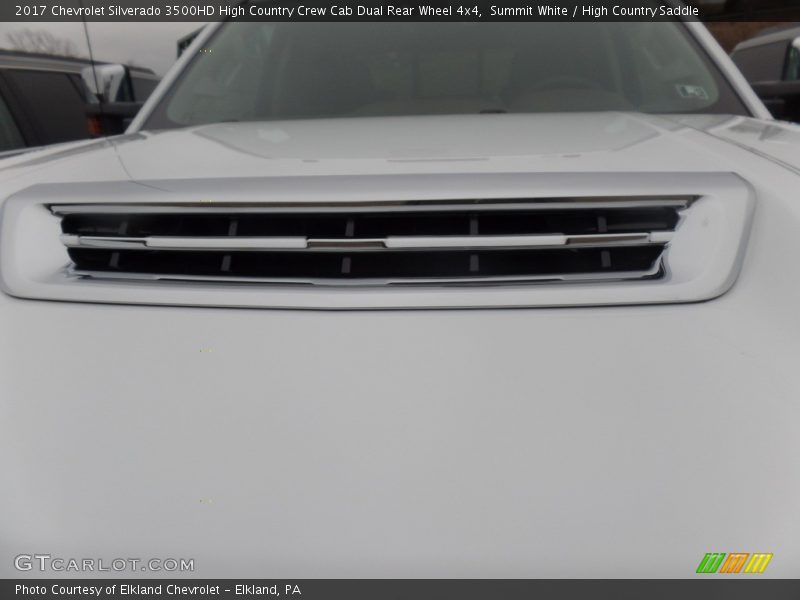 Summit White / High Country Saddle 2017 Chevrolet Silverado 3500HD High Country Crew Cab Dual Rear Wheel 4x4