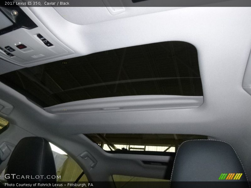 Caviar / Black 2017 Lexus ES 350