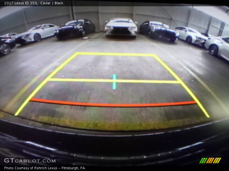 Caviar / Black 2017 Lexus ES 350