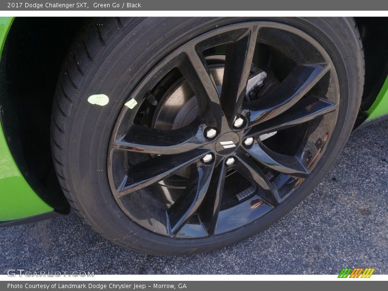 Green Go / Black 2017 Dodge Challenger SXT
