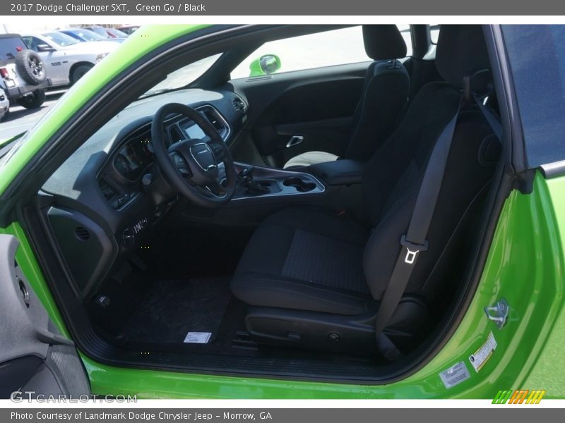 Green Go / Black 2017 Dodge Challenger SXT
