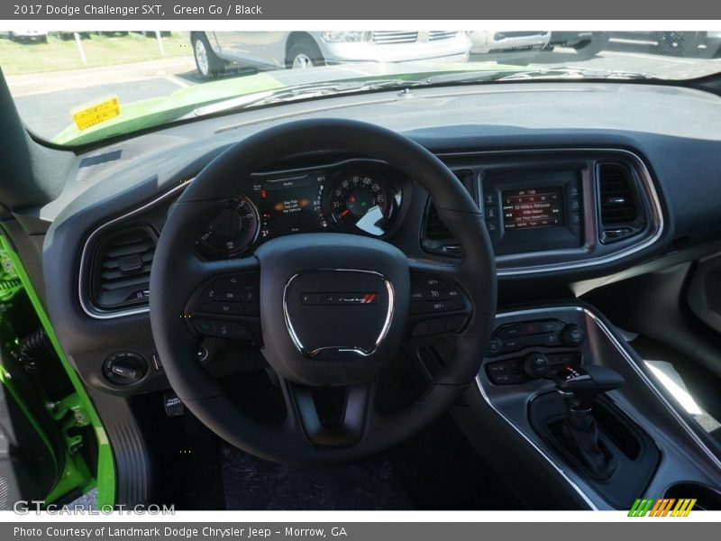 Green Go / Black 2017 Dodge Challenger SXT