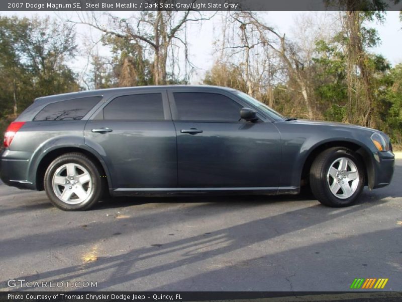 Steel Blue Metallic / Dark Slate Gray/Light Slate Gray 2007 Dodge Magnum SE