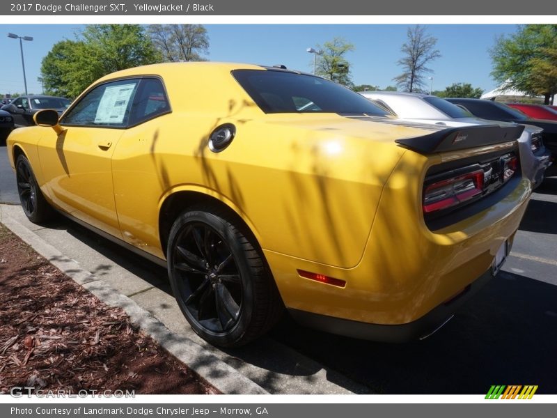 YellowJacket / Black 2017 Dodge Challenger SXT