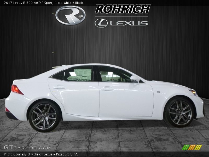 Ultra White / Black 2017 Lexus IS 300 AWD F Sport