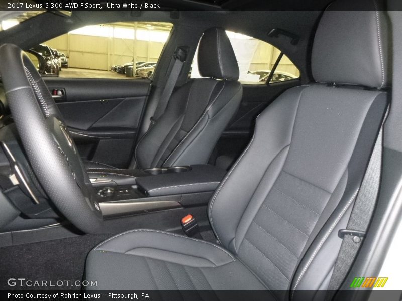 Ultra White / Black 2017 Lexus IS 300 AWD F Sport
