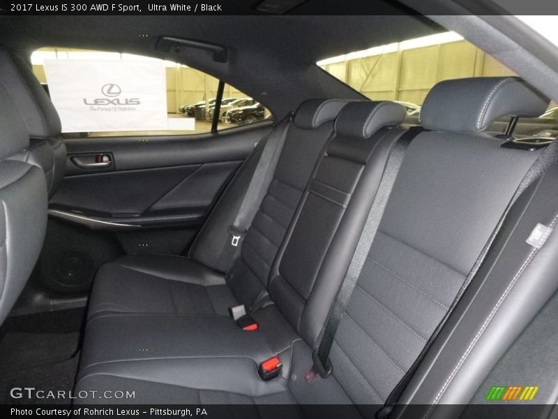 Ultra White / Black 2017 Lexus IS 300 AWD F Sport