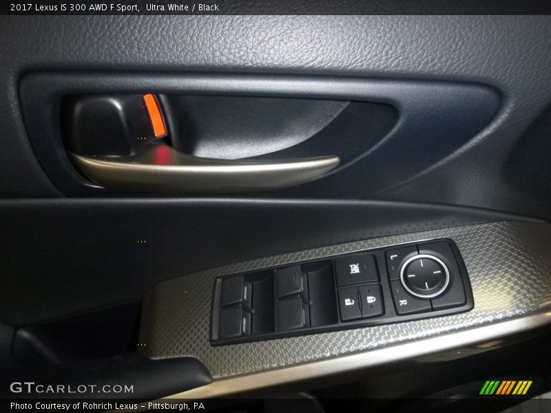 Ultra White / Black 2017 Lexus IS 300 AWD F Sport