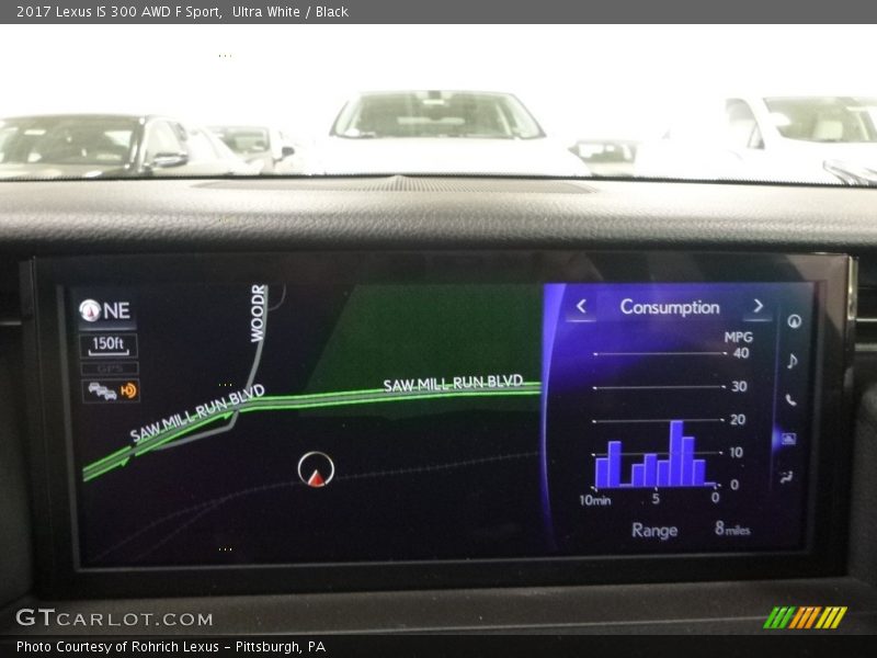 Ultra White / Black 2017 Lexus IS 300 AWD F Sport