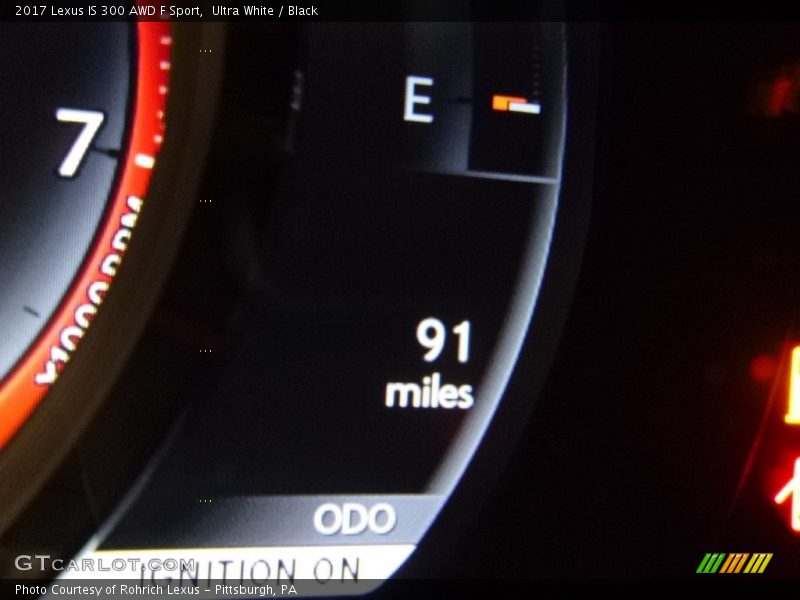 Ultra White / Black 2017 Lexus IS 300 AWD F Sport