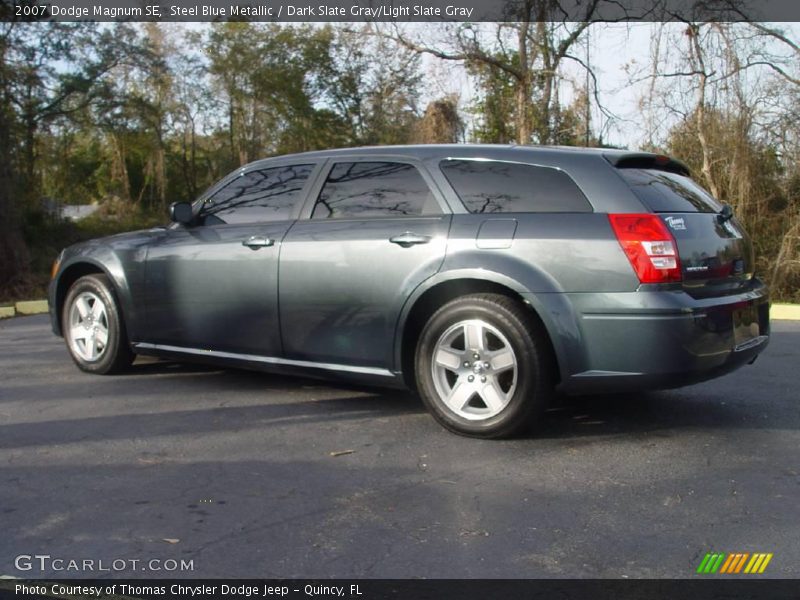 Steel Blue Metallic / Dark Slate Gray/Light Slate Gray 2007 Dodge Magnum SE