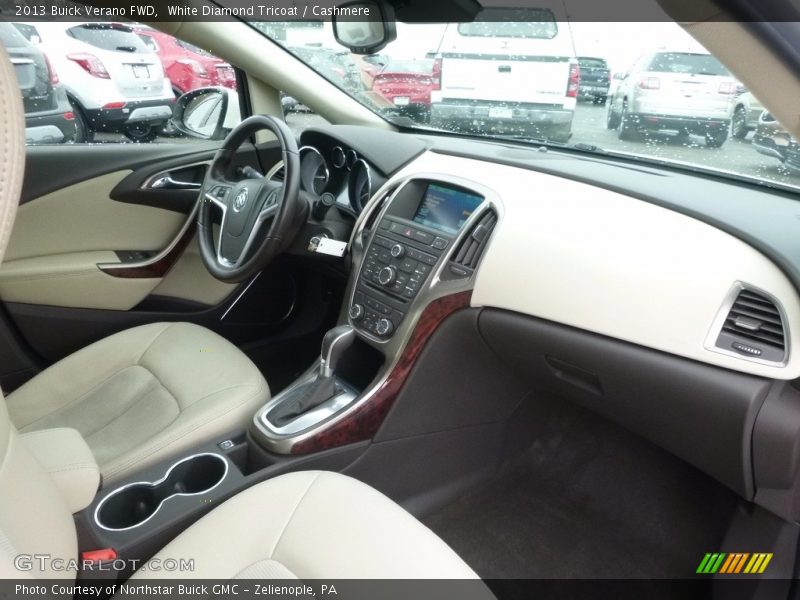 White Diamond Tricoat / Cashmere 2013 Buick Verano FWD