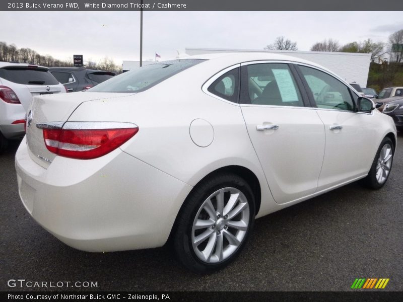White Diamond Tricoat / Cashmere 2013 Buick Verano FWD