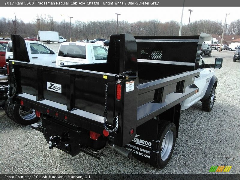 Bright White / Black/Diesel Gray 2017 Ram 5500 Tradesman Regular Cab 4x4 Chassis