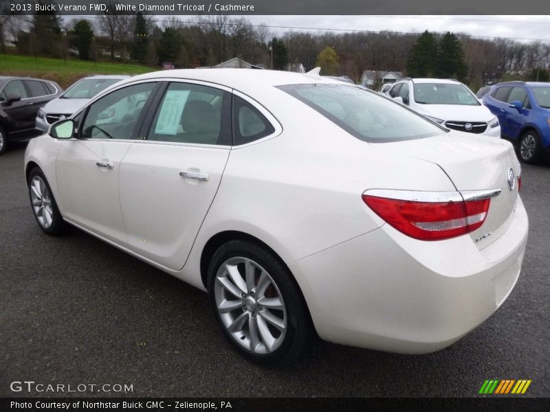 White Diamond Tricoat / Cashmere 2013 Buick Verano FWD