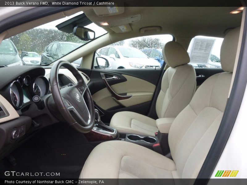 White Diamond Tricoat / Cashmere 2013 Buick Verano FWD