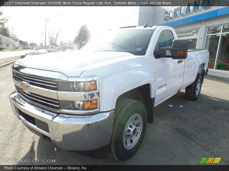Summit White / Dark Ash/Jet Black 2017 Chevrolet Silverado 3500HD Work Truck Regular Cab 4x4