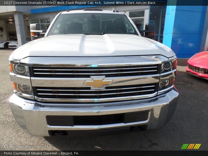 Summit White / Dark Ash/Jet Black 2017 Chevrolet Silverado 3500HD Work Truck Regular Cab 4x4
