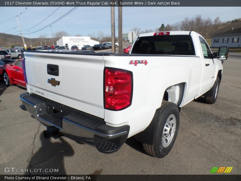 Summit White / Dark Ash/Jet Black 2017 Chevrolet Silverado 3500HD Work Truck Regular Cab 4x4
