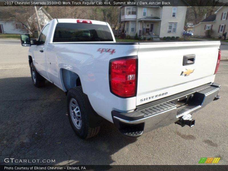 Summit White / Dark Ash/Jet Black 2017 Chevrolet Silverado 3500HD Work Truck Regular Cab 4x4