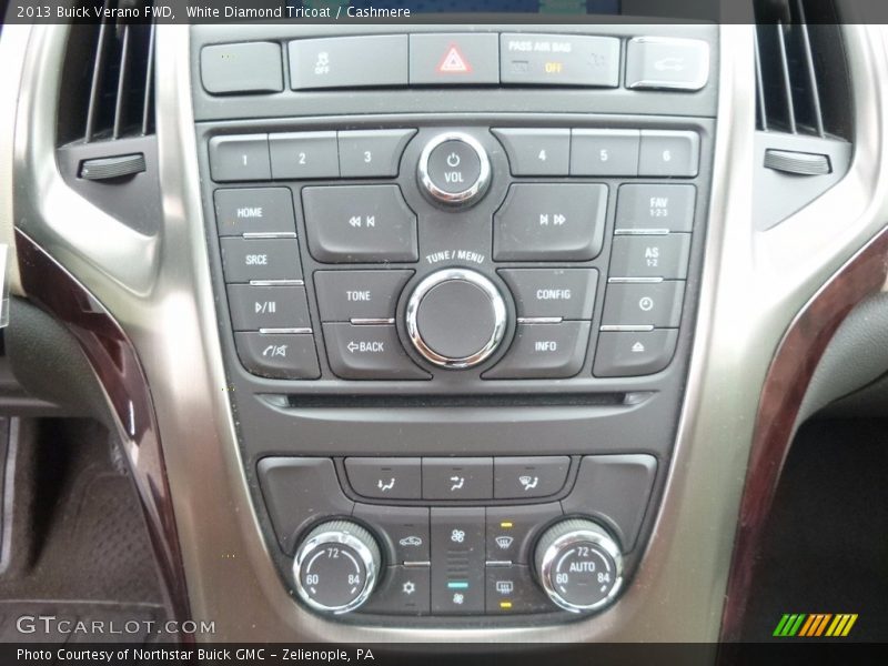 White Diamond Tricoat / Cashmere 2013 Buick Verano FWD