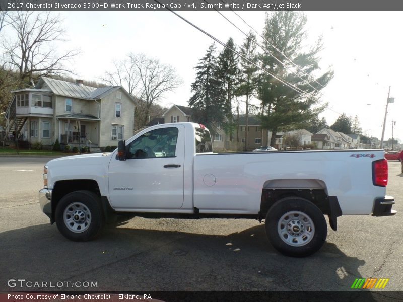 Summit White / Dark Ash/Jet Black 2017 Chevrolet Silverado 3500HD Work Truck Regular Cab 4x4