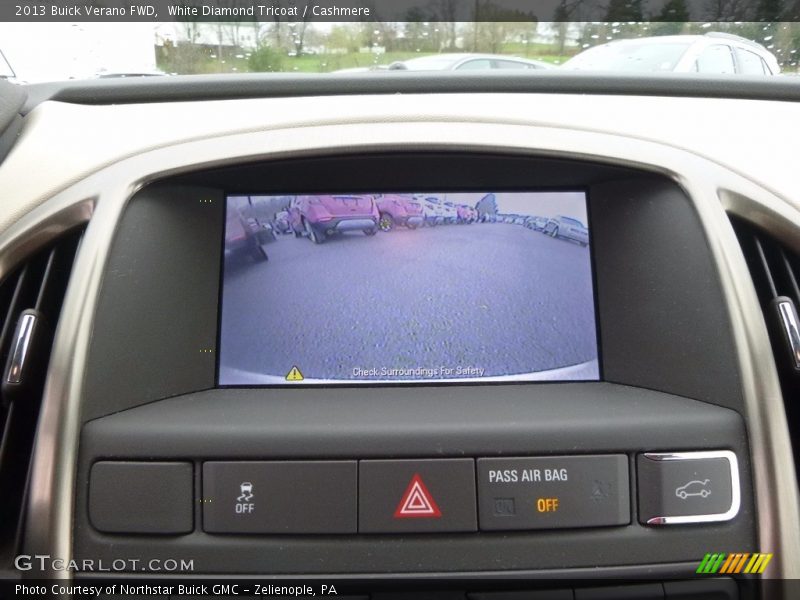 White Diamond Tricoat / Cashmere 2013 Buick Verano FWD