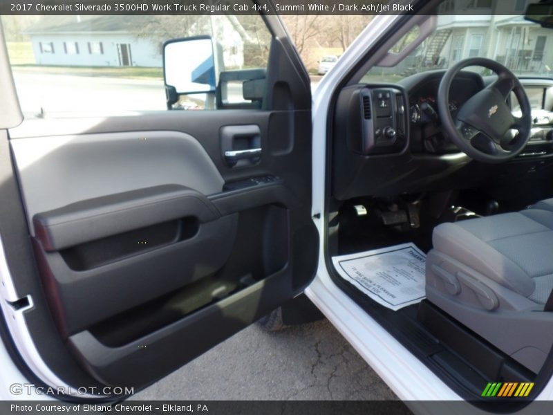 Summit White / Dark Ash/Jet Black 2017 Chevrolet Silverado 3500HD Work Truck Regular Cab 4x4