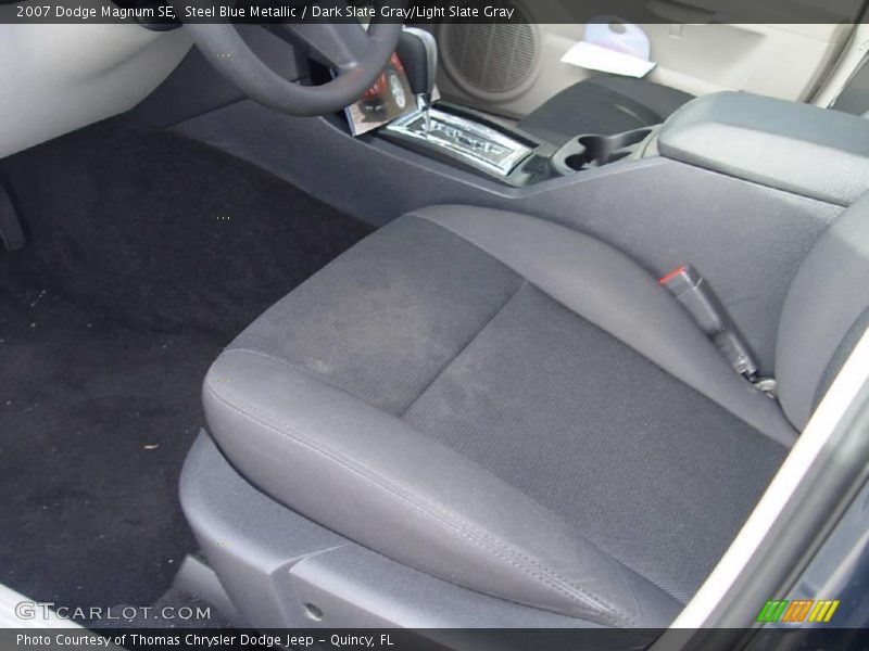 Steel Blue Metallic / Dark Slate Gray/Light Slate Gray 2007 Dodge Magnum SE