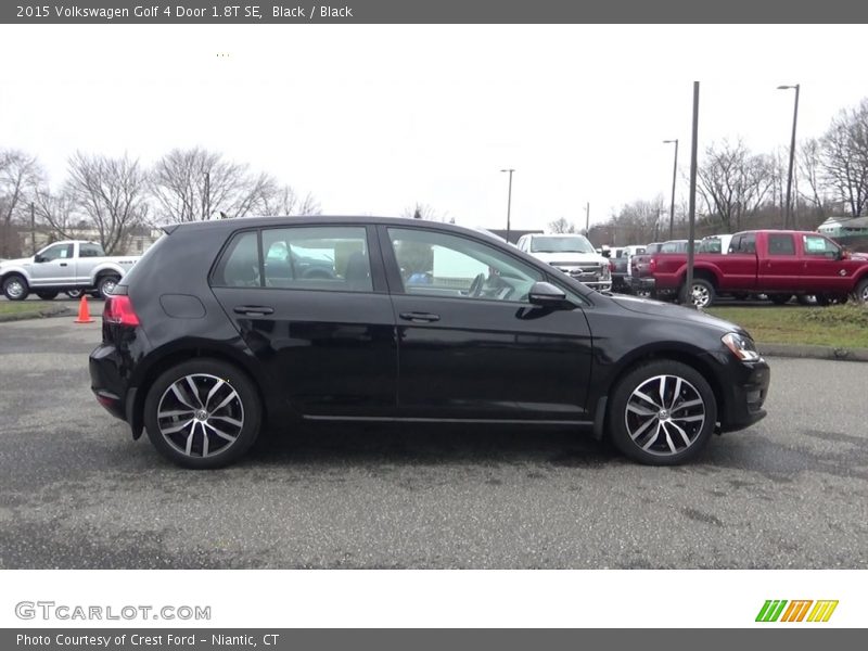 Black / Black 2015 Volkswagen Golf 4 Door 1.8T SE