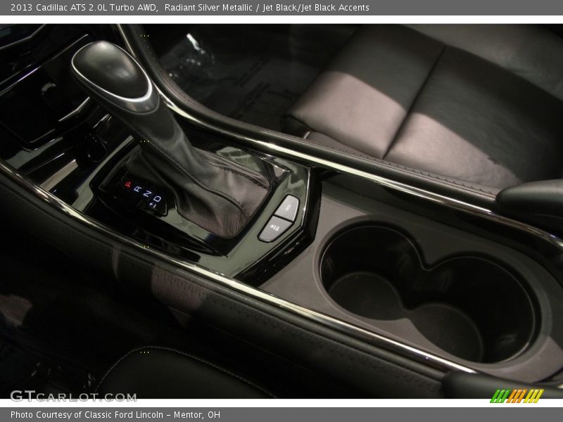 Radiant Silver Metallic / Jet Black/Jet Black Accents 2013 Cadillac ATS 2.0L Turbo AWD