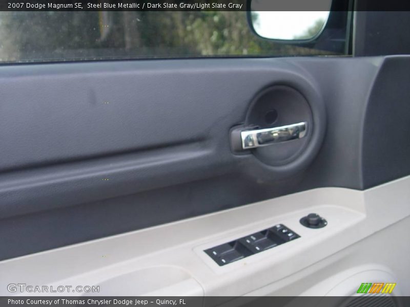 Steel Blue Metallic / Dark Slate Gray/Light Slate Gray 2007 Dodge Magnum SE
