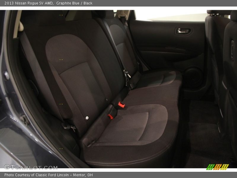 Graphite Blue / Black 2013 Nissan Rogue SV AWD