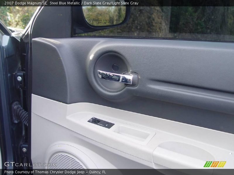 Steel Blue Metallic / Dark Slate Gray/Light Slate Gray 2007 Dodge Magnum SE