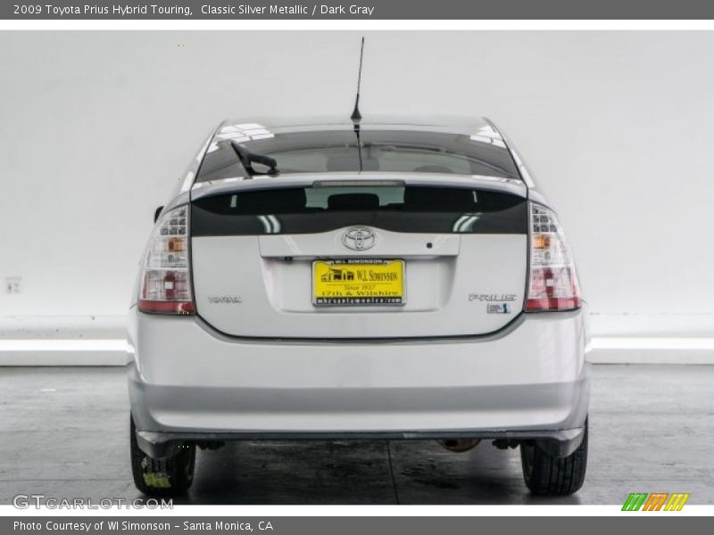 Classic Silver Metallic / Dark Gray 2009 Toyota Prius Hybrid Touring
