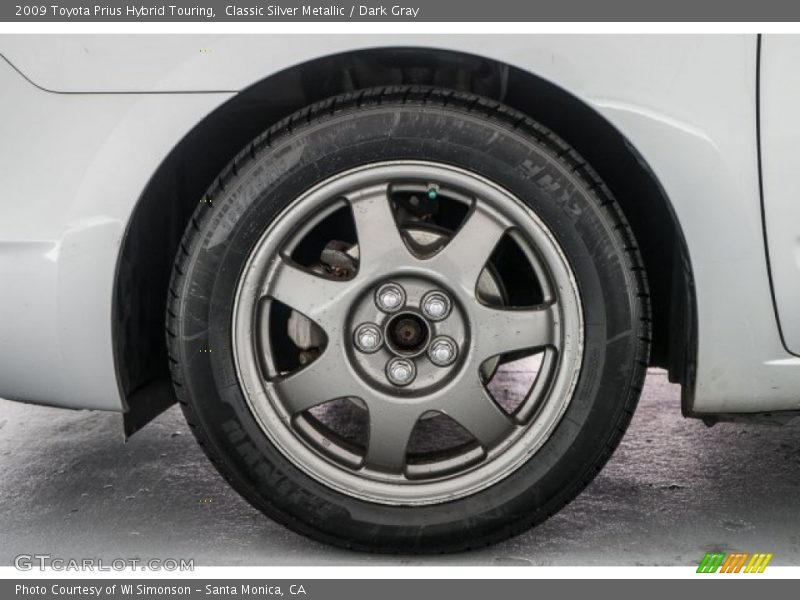 Classic Silver Metallic / Dark Gray 2009 Toyota Prius Hybrid Touring