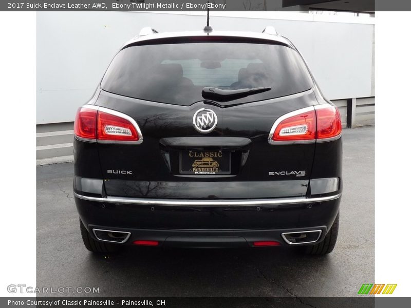 Ebony Twilight Metallic / Ebony/Ebony 2017 Buick Enclave Leather AWD