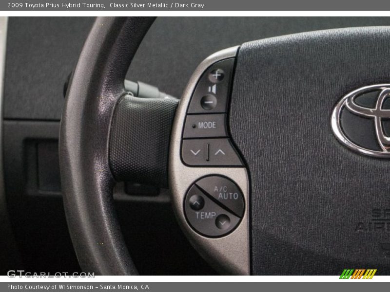 Classic Silver Metallic / Dark Gray 2009 Toyota Prius Hybrid Touring