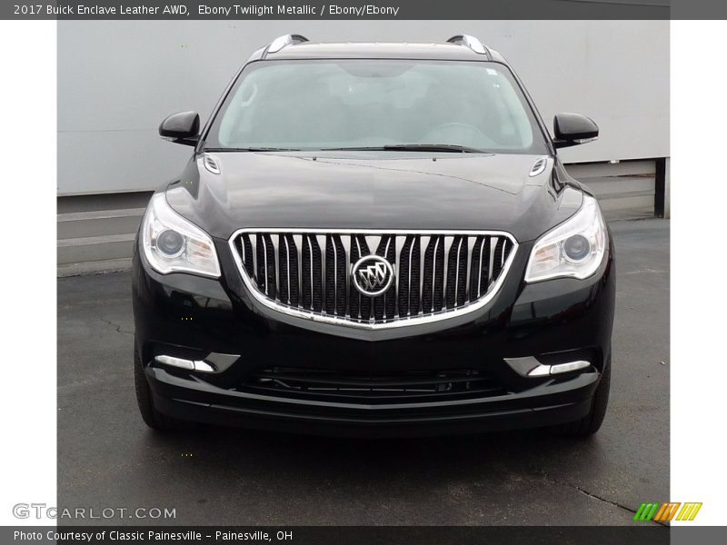 Ebony Twilight Metallic / Ebony/Ebony 2017 Buick Enclave Leather AWD